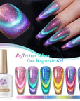 6 Colors Cat Magnetic Gel Polish Set 10ml