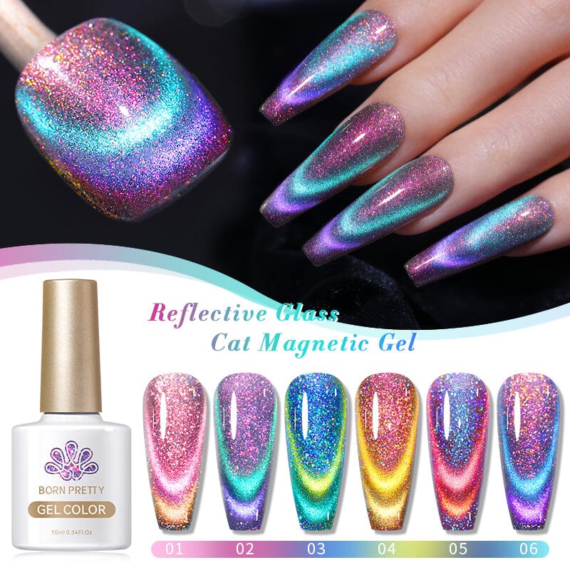 6 Colors Cat Magnetic Gel Polish Set 10ml