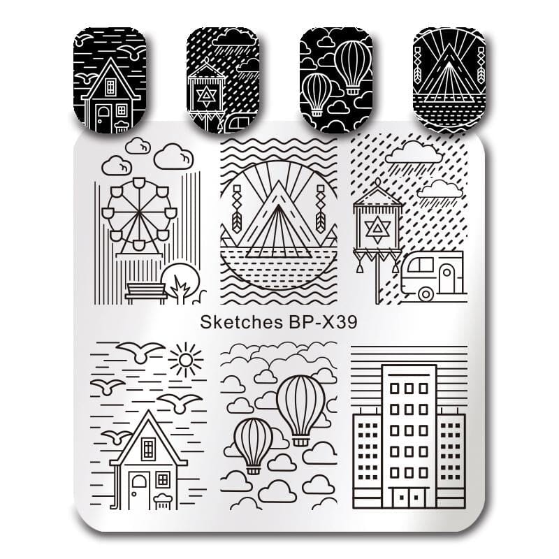 [Buy 1 Get 1 Free] Nail Stamping Plates