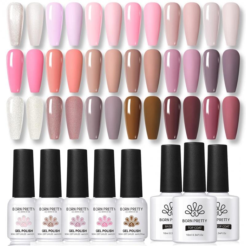 21pcs Gel Polish Set Modern Romance Collection 6ml