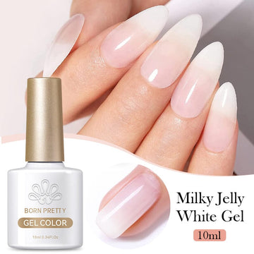 Milky Jelly White Gel Polish 10ml