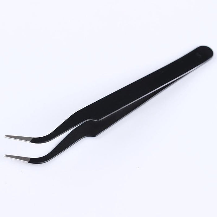 Black Curved Nail Tweezers