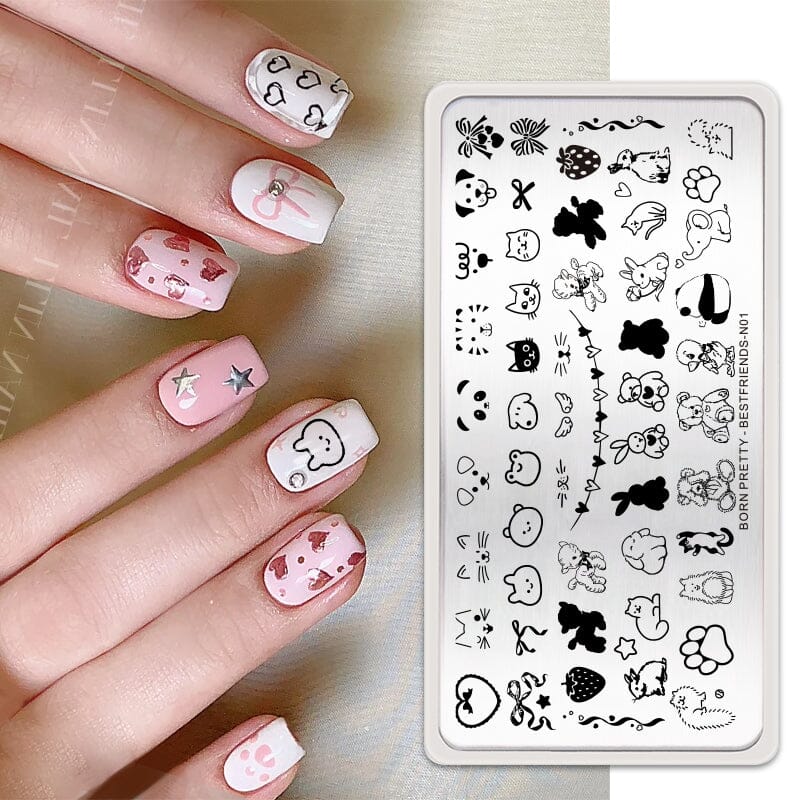 Nail Art Stamping Plates