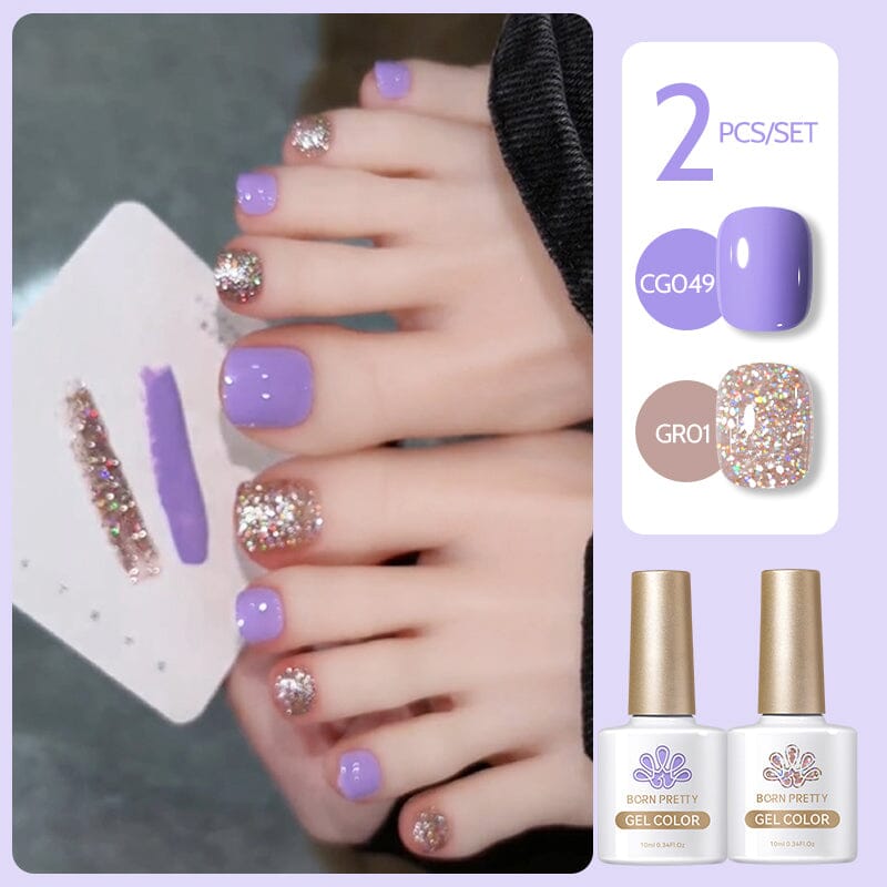 2pcs Gel Color Set 10ml