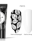 White Stamping Gel Polish FW13 11g