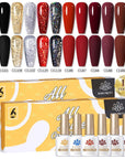 12 Colors Spring Summer Gel Polish Set