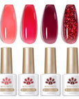 4 Colors Ruby Regalia Milky Jelly Gel 7ml