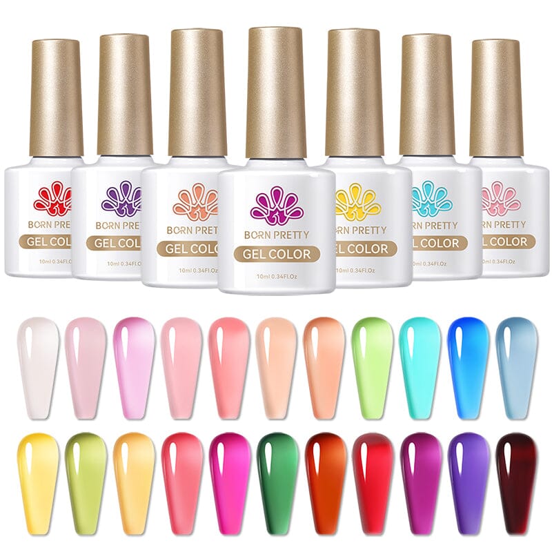 50 Colors Jelly Nude Gel 10ml