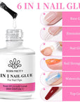 6 in 1 Nail Gel 15ml