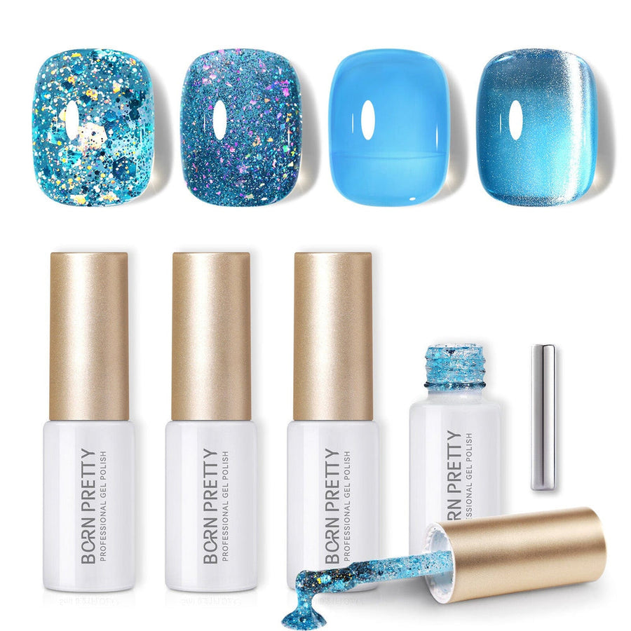 4 Colors Blue Starlight Jelly Gel 5ml