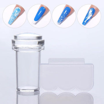 Transparent Nail Stamper Scraper