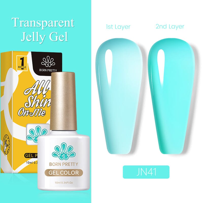 Green Blue Jelly Nude Gel 10ml