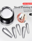 Super Shine Silver Metal Painting Gel