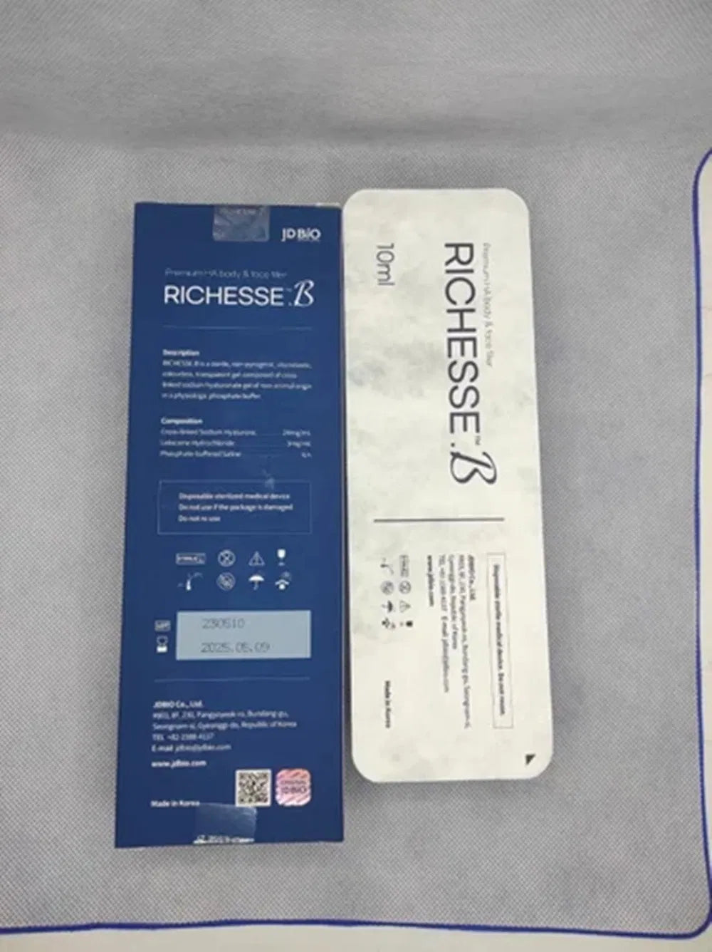 Breast Injection Richesse B – Cross-Linked Hyaluronic Acid Filler for Breast Enhancement