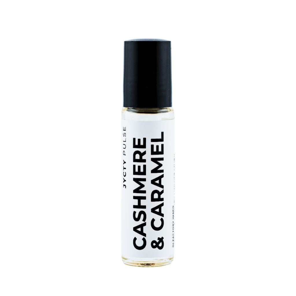 CASHMERE & CARAMEL Perfume Oil – Inspired by Bianco Latte, 10ml Roll-On