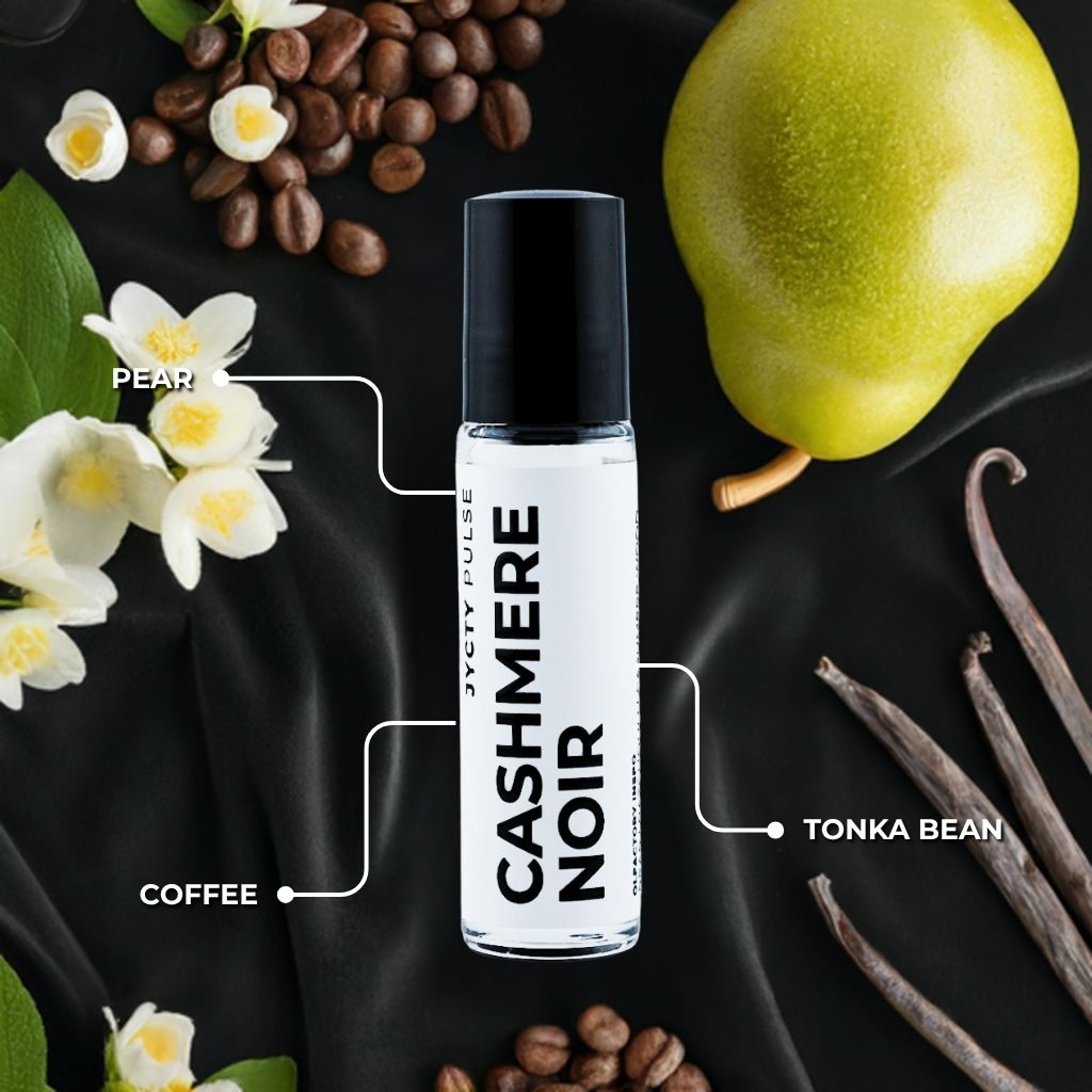 CASHMERE NOIR Perfume Oil – Inspired by Black Opium, 10ml Roll-On