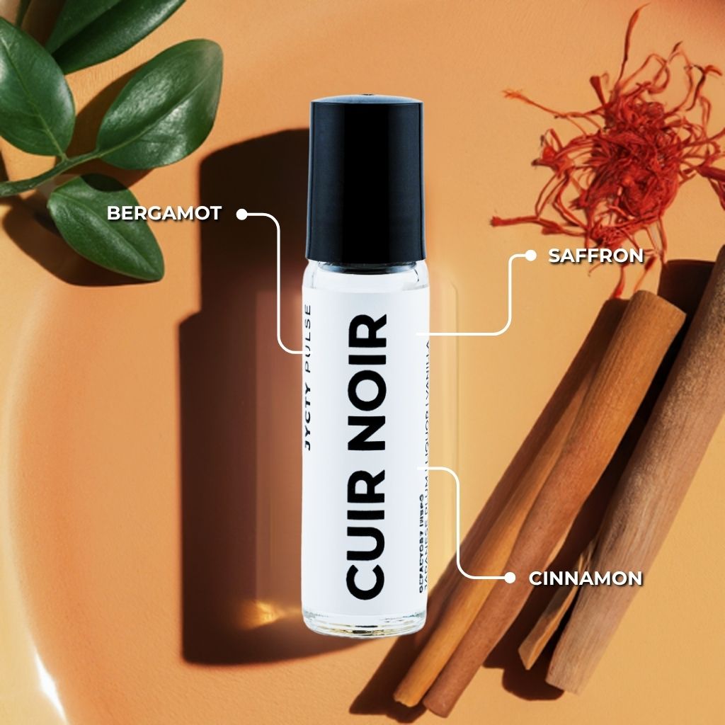CUIR NOIR Perfume Oil – Inspired by Spicebomb, 10ml Roll-On