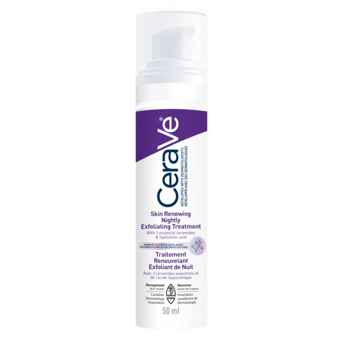 CeraVe Skin Renewing Nightly Exfoliating Treatment, 50ml