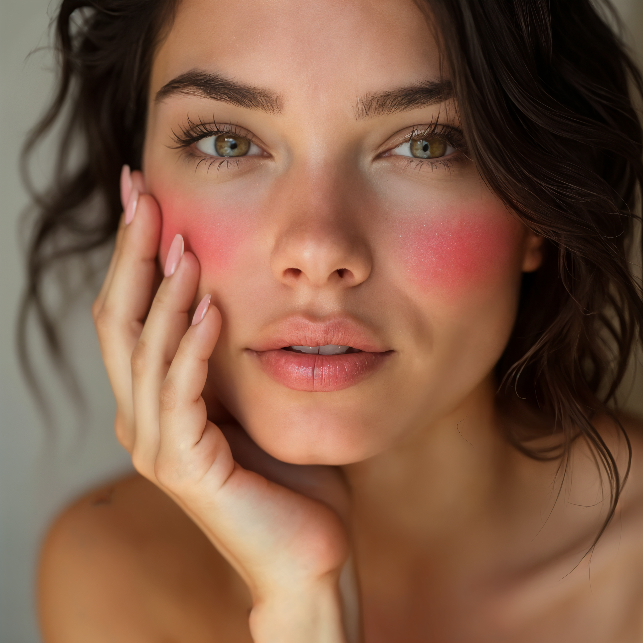 Blush Palette – Kissable, 3-Shade Silky Powder, Matte Finish