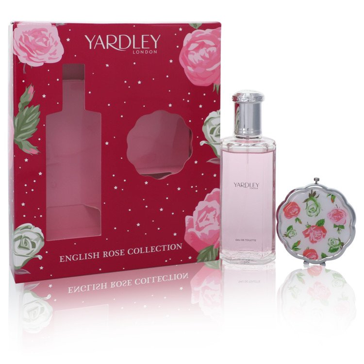 English Rose Yardley Perfume By Yardley London Gift Set- Free Shipping