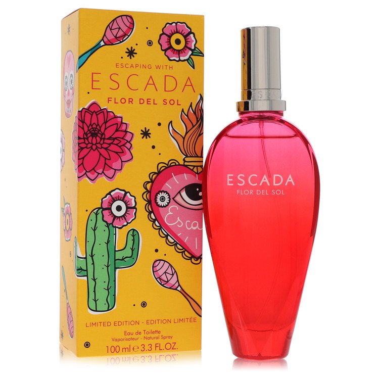 Escada Flor Del Sol Perfume By Escada Eau De Toilette Spray (Limited Edition)- Free Shipping