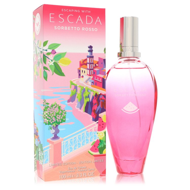 Escada Sorbetto Rosso Perfume By Escada Eau De Toilette Spray (Limited Edition)- Free Shipping