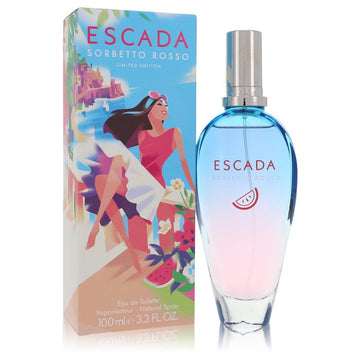 Escada Sorbetto Rosso Perfume By Escada Eau De Toilette Spray- Free Shipping