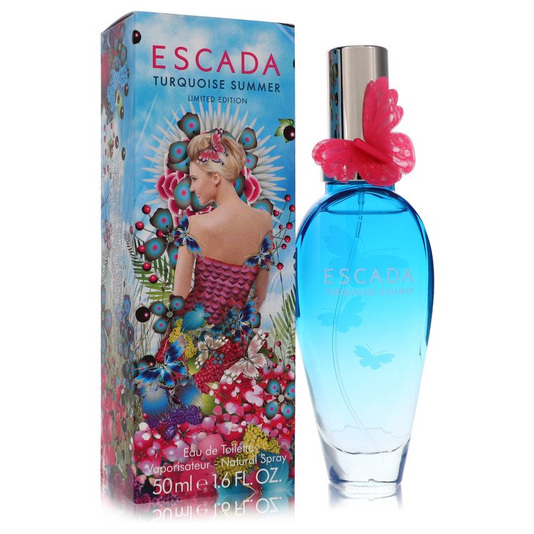 Escada Turquoise Summer Perfume By Escada Eau De Toilette Spray- Free Shipping