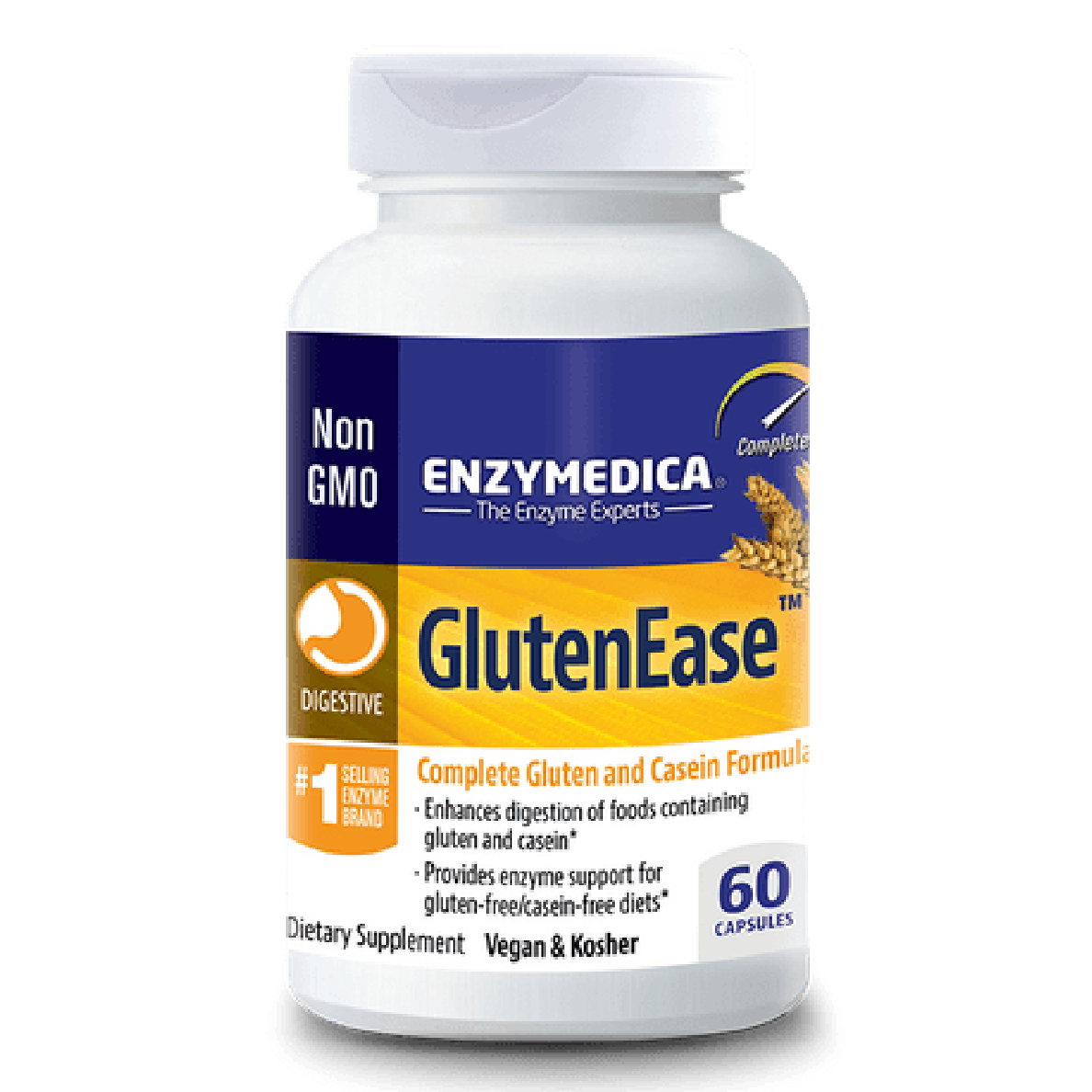 Enzymedica Gluten Ease, 60 caps