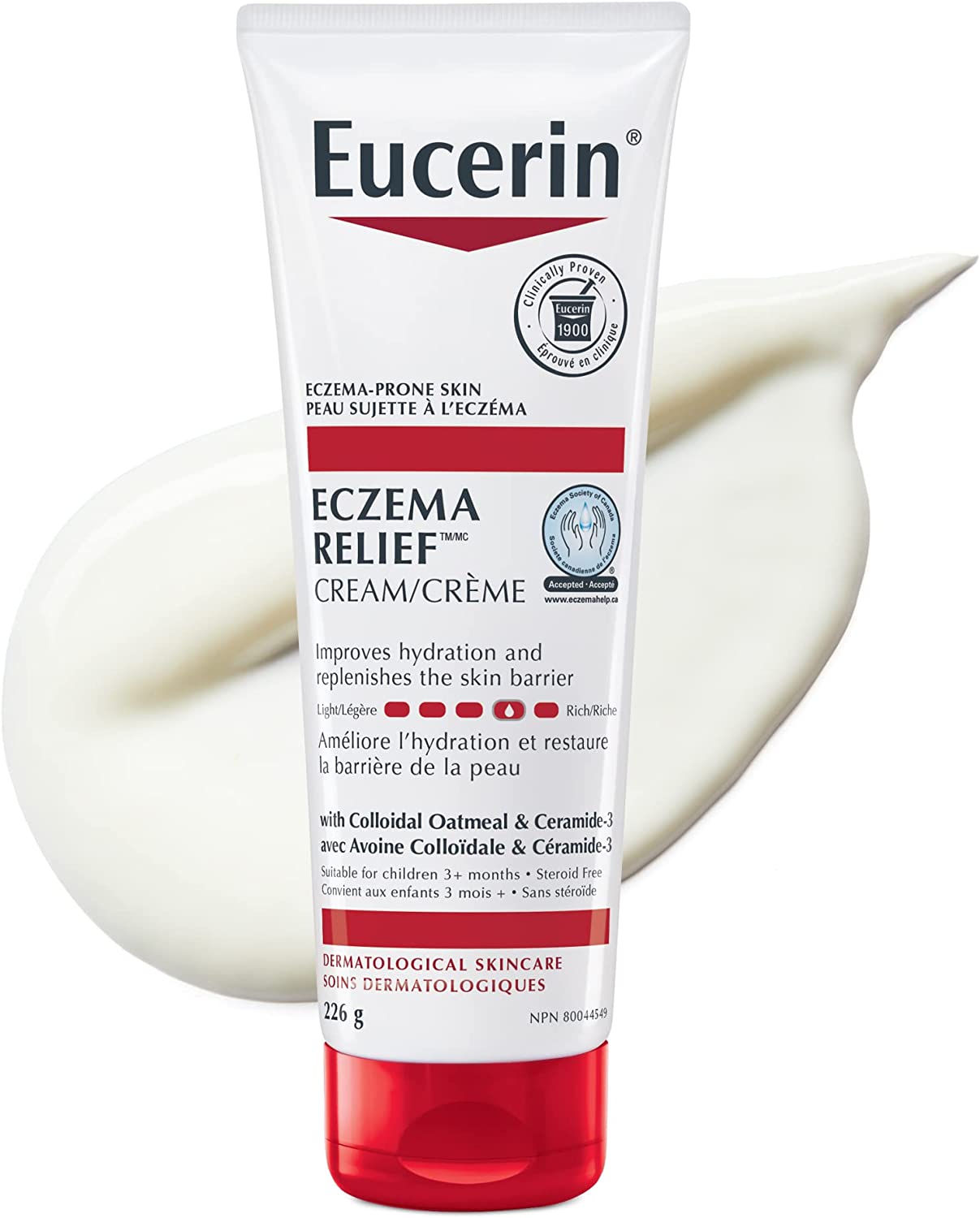 Eucerin Eczema Relief Body Creme, 226 ml