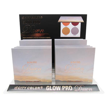 CITY COLOR Glow Pro Dawn Highlighting Palette Display Set, 12 Pieces - Free Shipping