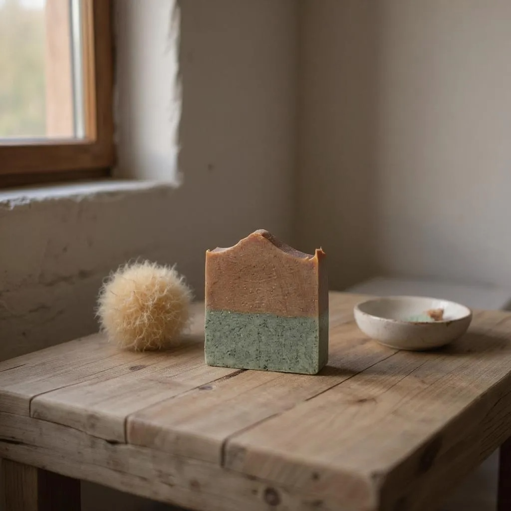 Nettle + Turmeric + Moringa Soap – Purifying, Brightening & Nourishing, 140g