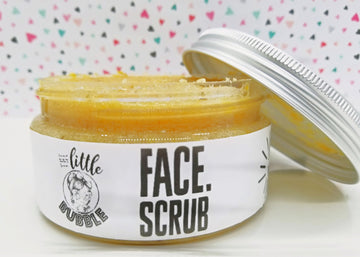 FACE. Scrub  Step 2