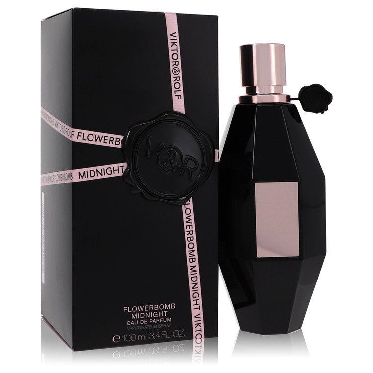 Flowerbomb Midnight Perfume By Viktor & Rolf Eau De Parfum Spray- Free Shipping