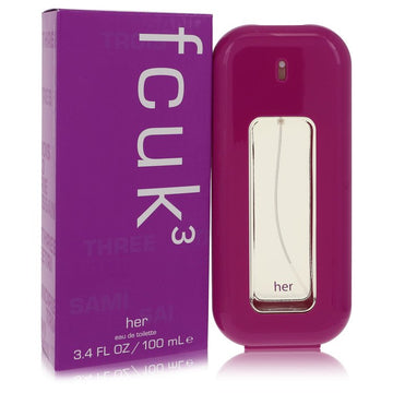 Fcuk 3 Perfume By French Connection Eau De Toilette Spray- Free Shipping