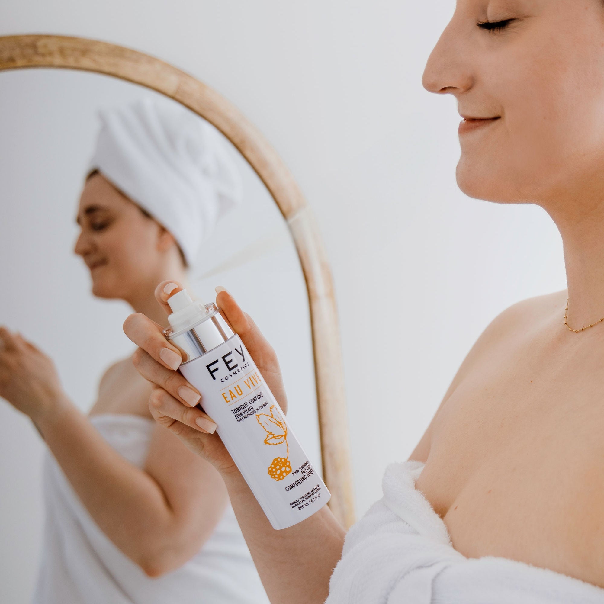 EAU VIVE Comforting Toning Lotion – Hydrating & Calming Face Toner with Nordic Cloudberries