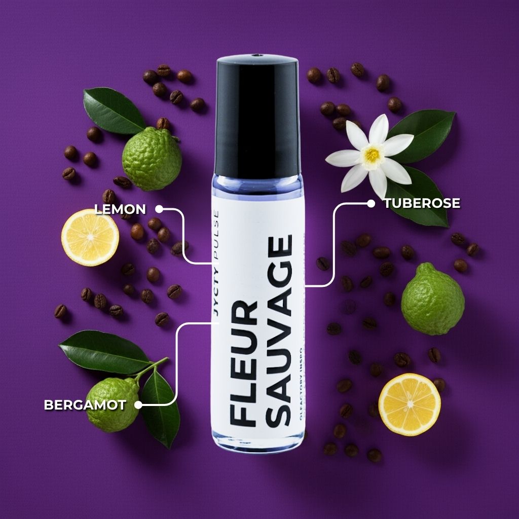 FLEUR SAUVAGE Perfume Oil – Inspired by Good Girl, 10ml Roll-On