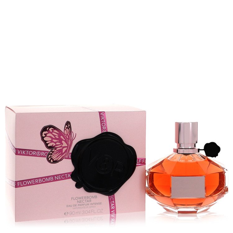 Flowerbomb Nectar Perfume By Viktor & Rolf Eau De Parfum Intense Spray- Free Shipping