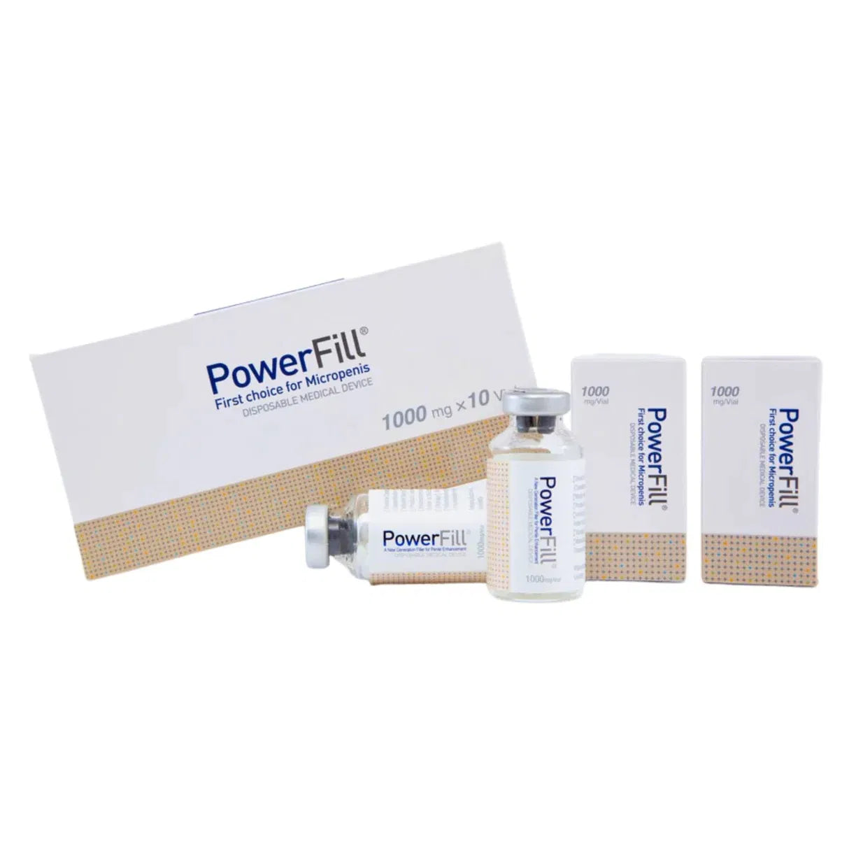 Famous Powerfill Dermal Filler 1000mg – PLLA / PDLLA / PLA for Body & Facial Volume Enhancement