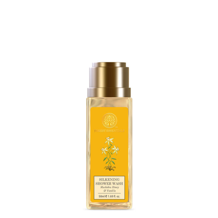 Forest Essentials Silkening Shower Wash Mashobra Honey & Vanilla