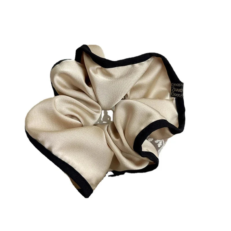 French Style - Elegant XL Hair Ring - Ivory