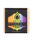 CBD Chocolate- Full Spectrum, Milk Chocolate 25mg  2mg of THC, Gluten Free - Free Shipping