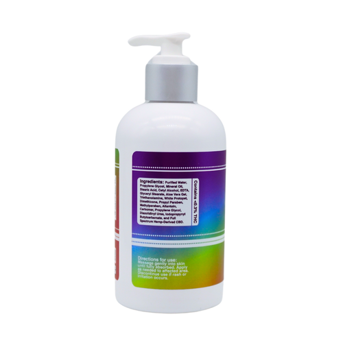 CBD Active Full Spectrum CBD Lotion - 2000mg - 8 oz, unscented - Free Shipping