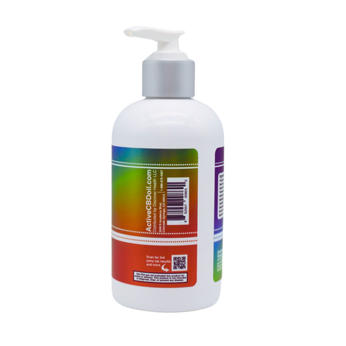 CBD Active Full Spectrum CBD Lotion - 2000mg - 8 oz, unscented - Free Shipping