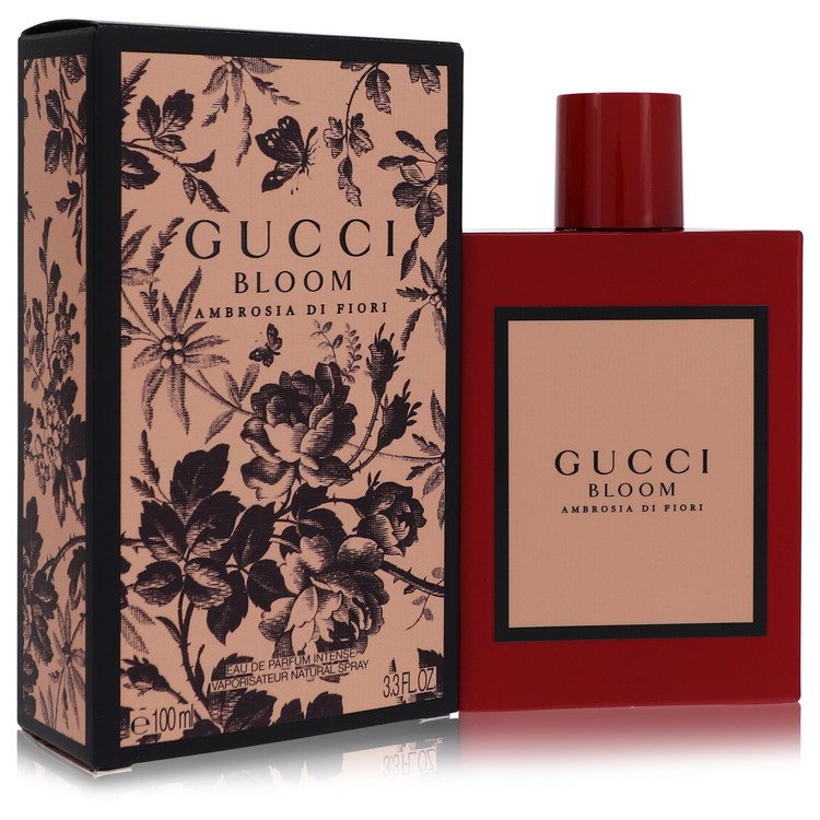 Gucci Bloom Ambrosia Di Fiori Perfume By Gucci Eau De Parfum  Intense Spray- Free Shipping