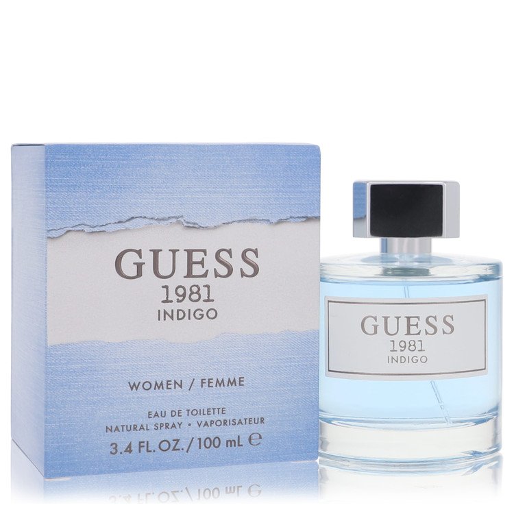 Guess 1981 Indigo Perfume By Guess Eau De Toilette Spray- Free Shipping