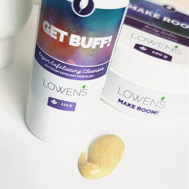Get Buff! Vegan Exfoliating Facial Cleanser – Gentle, Biodegradable & Cruelty-Free