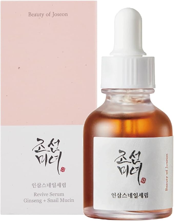 Beauty of Joseon Ginseng Essence Water, Ginseng and Snail Mucin Serum - Bundle Pack