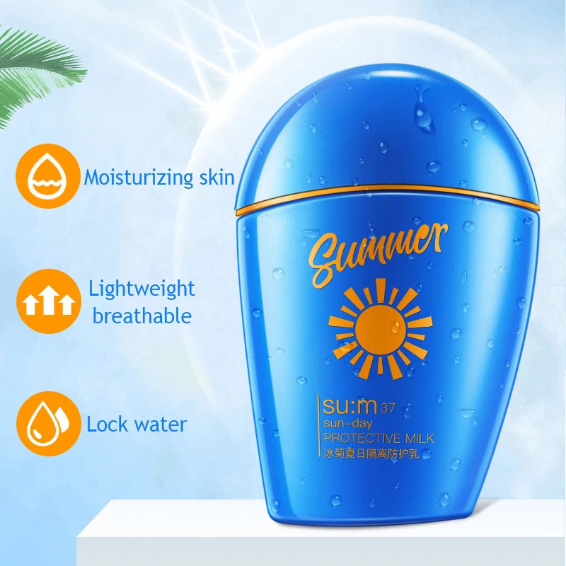 Facial Body Sunscreen  Sun Cream Sunblock Skin Protective Cream Oil-control Moisturizing  50ml