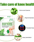 12pcs/bag New Knee Plaster Sticker Wormwood Extract Knee Joint Ache Pain Relieving Paster Knee Rheumatoid Arthritis Body Patch